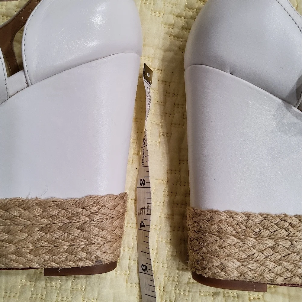 MICHAEL Michael Kors Heidi Wedge Espadrilles Size 6,5